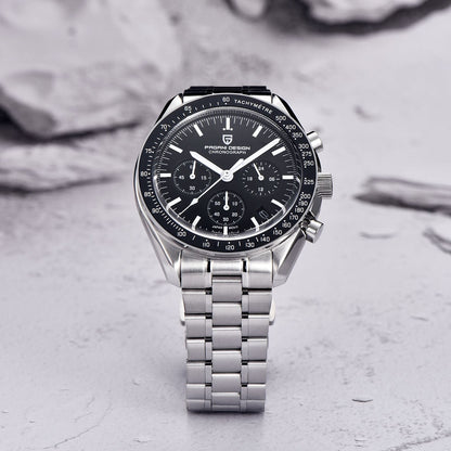 2023 New Men's Speed ChronoLux Quartz Watch: Luxury, Performance, and Elegance with Automatic Date and Sapphire Mirror