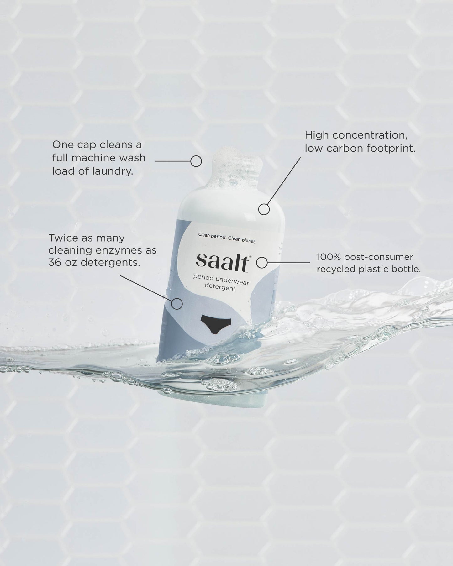 Saalt Period Underwear Detergent