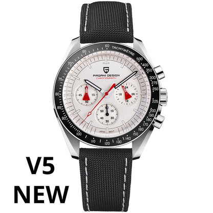 2023 New Men's Speed ChronoLux Quartz Watch: Luxury, Performance, and Elegance with Automatic Date and Sapphire Mirror