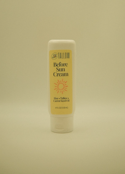 Tallow Before Sun Cream | Beef Tallow Non-Nano Zinc Oxide and Botanical Oils