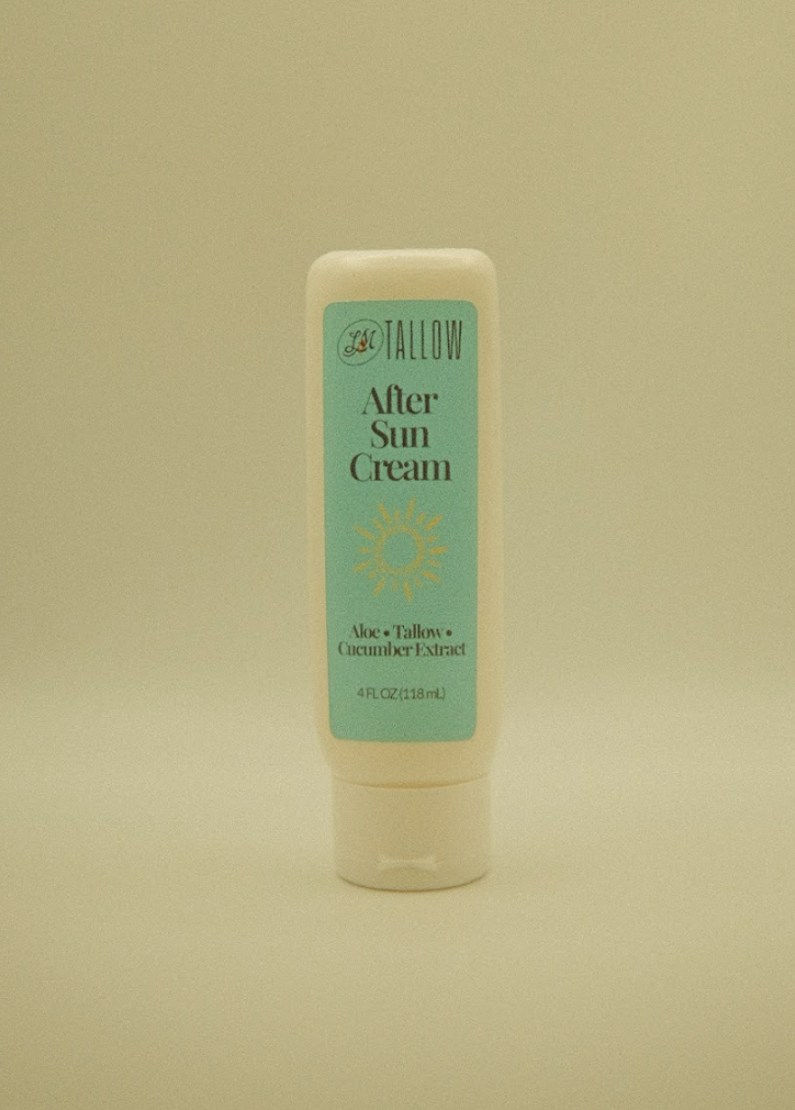 Tallow After Sun Cream | Nourishing Tallow Skincare | Natural Soothing Moisturizer