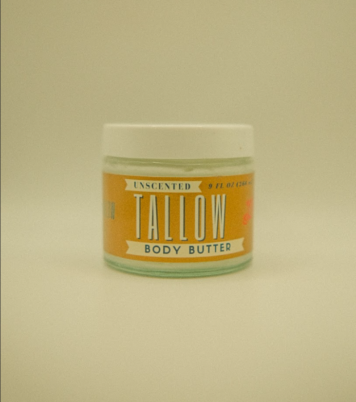 Tallow Skincare Trio - Butter, Balm & Whipped Premium Quality All Natural Gift Box by The Lady May