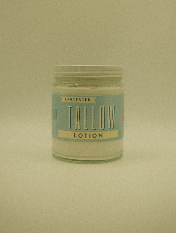 Unscented Tallow Lotion | All-Natural Beef Tallow Moisturizer