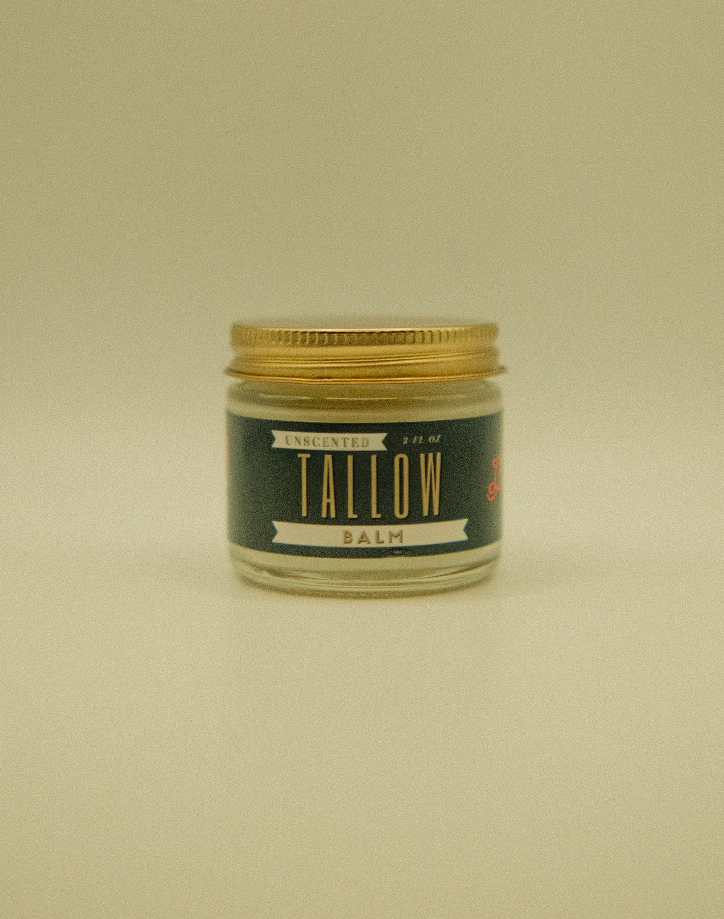 Unscented Tallow Balm – All-Natural Beef Tallow Moisturizer