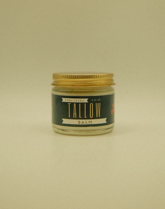 Unscented Tallow Balm – All-Natural Beef Tallow Moisturizer