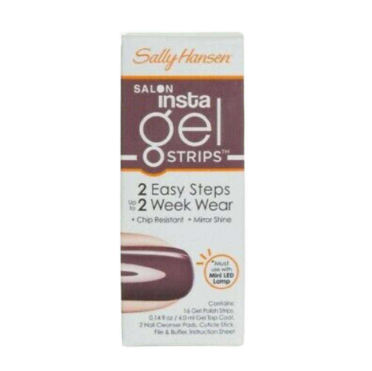SALLY HANSEN Pro Salon Insta-Gel Strips Manicure (Combo Kit Set)
