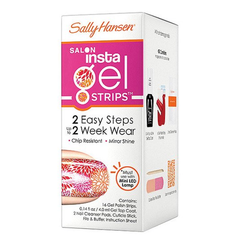 SALLY HANSEN Pro Salon Insta-Gel Strips Manicure (Combo Kit Set)