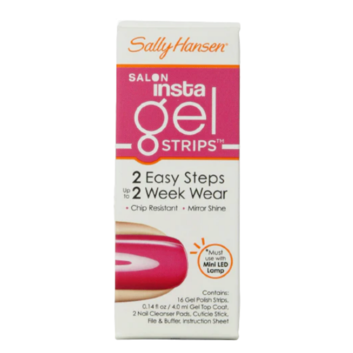 SALLY HANSEN Pro Salon Insta-Gel Strips Manicure (Combo Kit Set)