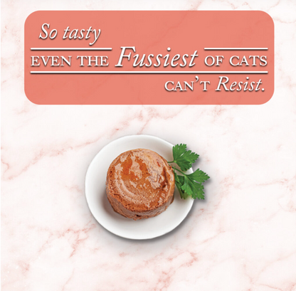 Fussie Cat Fine Dining - Pate - Sardine with Chicken Entree in gravy (2.82oz)