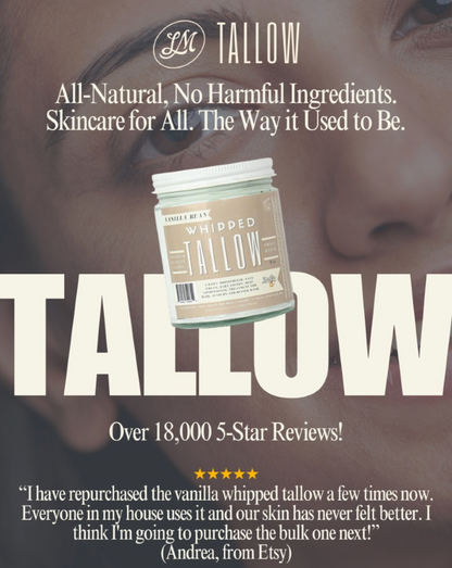 Whipped Tallow Trio - Scented (9oz)