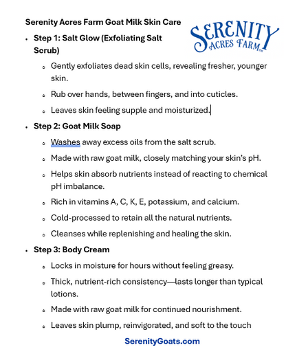 Salt Glow Scrub – Lavender