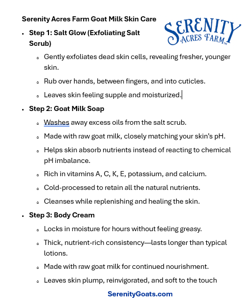 Salt Glow Scrub – Lavender