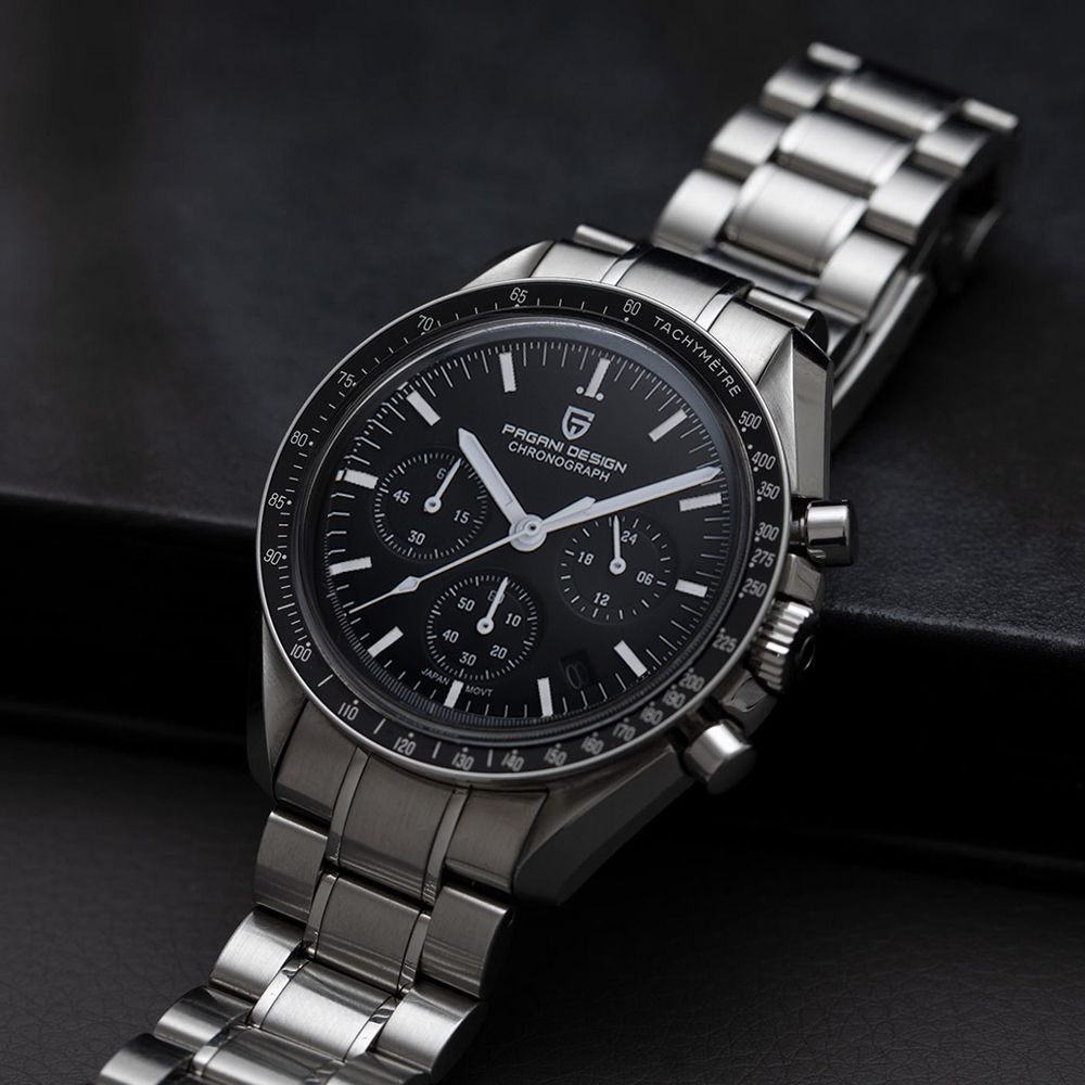 2023 New Men's Speed ChronoLux Quartz Watch: Luxury, Performance, and Elegance with Automatic Date and Sapphire Mirror