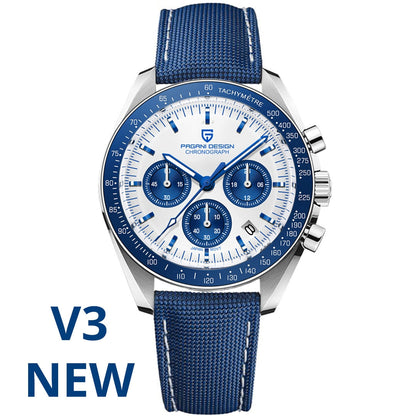2023 New Men's Speed ChronoLux Quartz Watch: Luxury, Performance, and Elegance with Automatic Date and Sapphire Mirror
