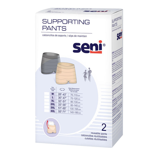 Seni Knit Incontinence Supporting Pants, Reusable