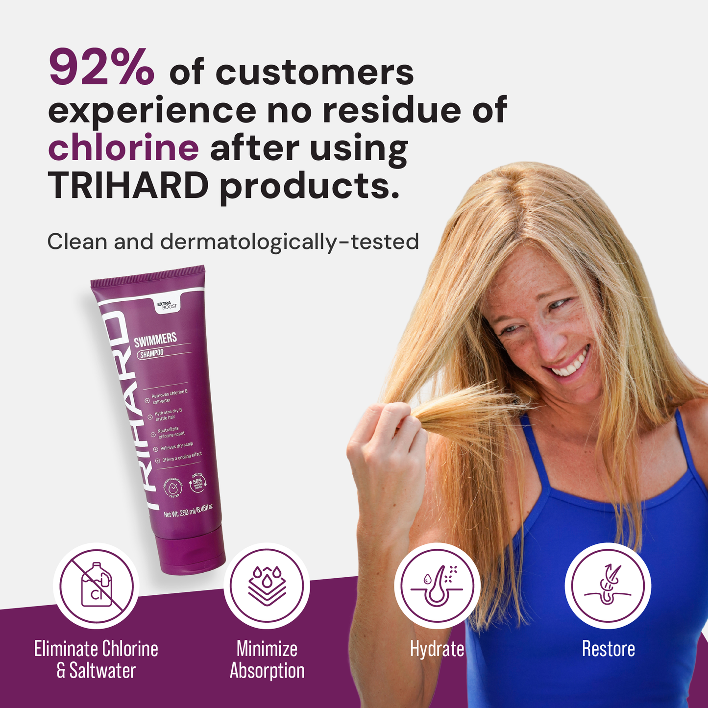 Swimmers Shampoo Extra Boost