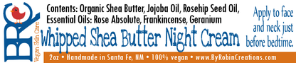 Radiance Whipped Shea Butter Facial Night Cream