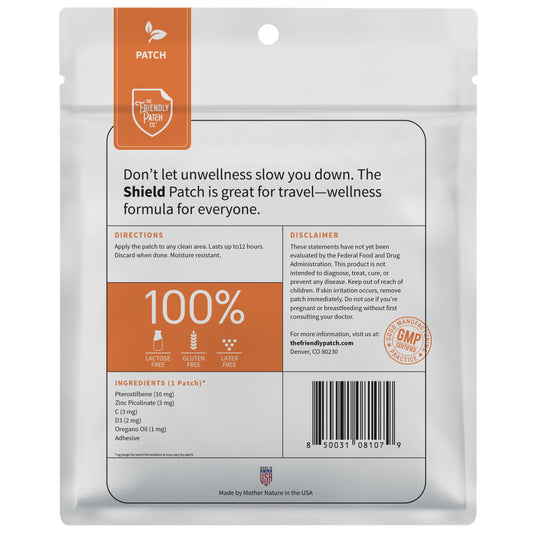 Shield Wellness Patches: Monthly Immunity & Wellness 28 pack