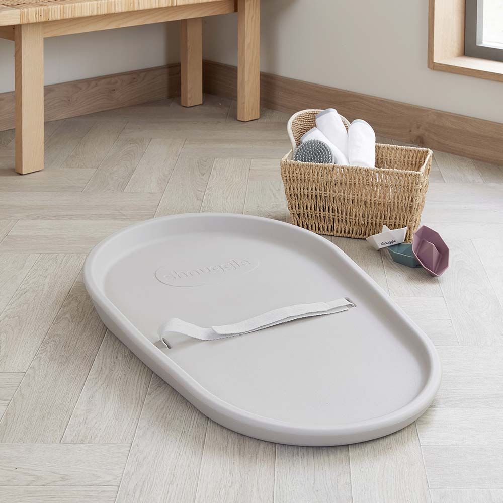 Changing Essentials Kit: Shnuggle Changing Mat + Diaper Pail + Better Bag Liners (90 Day Supply)