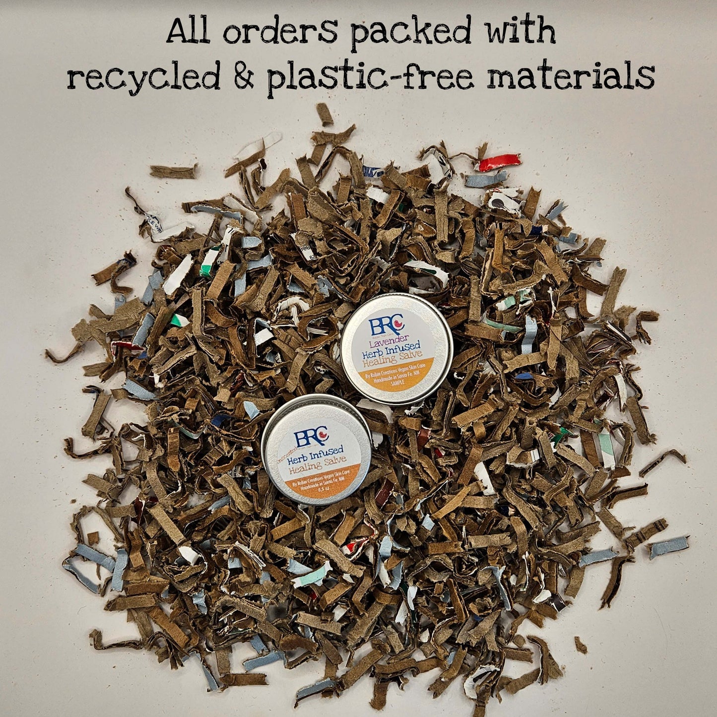 Zero Waste Vegan Natural Lip Balm Tins