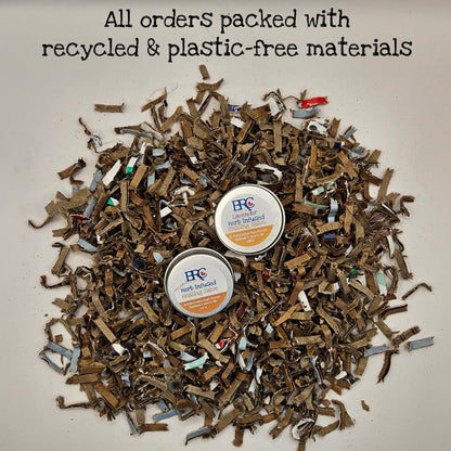 Zero Waste Vegan Natural Lip Balm Tins