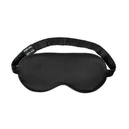 PURE SOL. Silk Sleep Eye Mask - Ruby Red