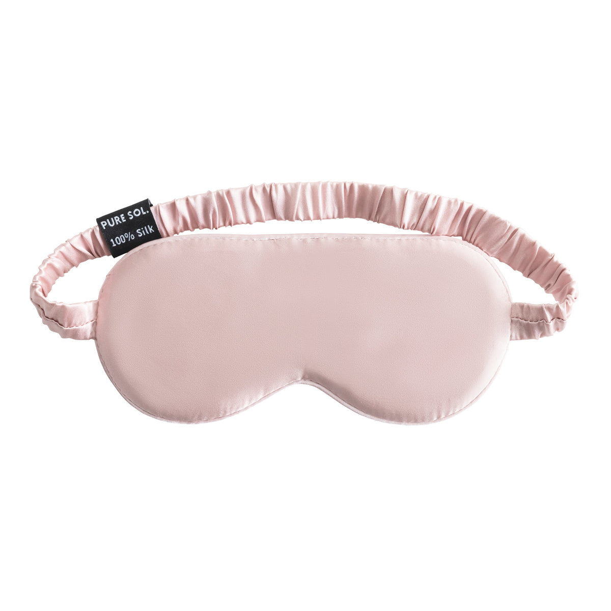 PURE SOL. Silk Sleep Eye Mask - Mauve