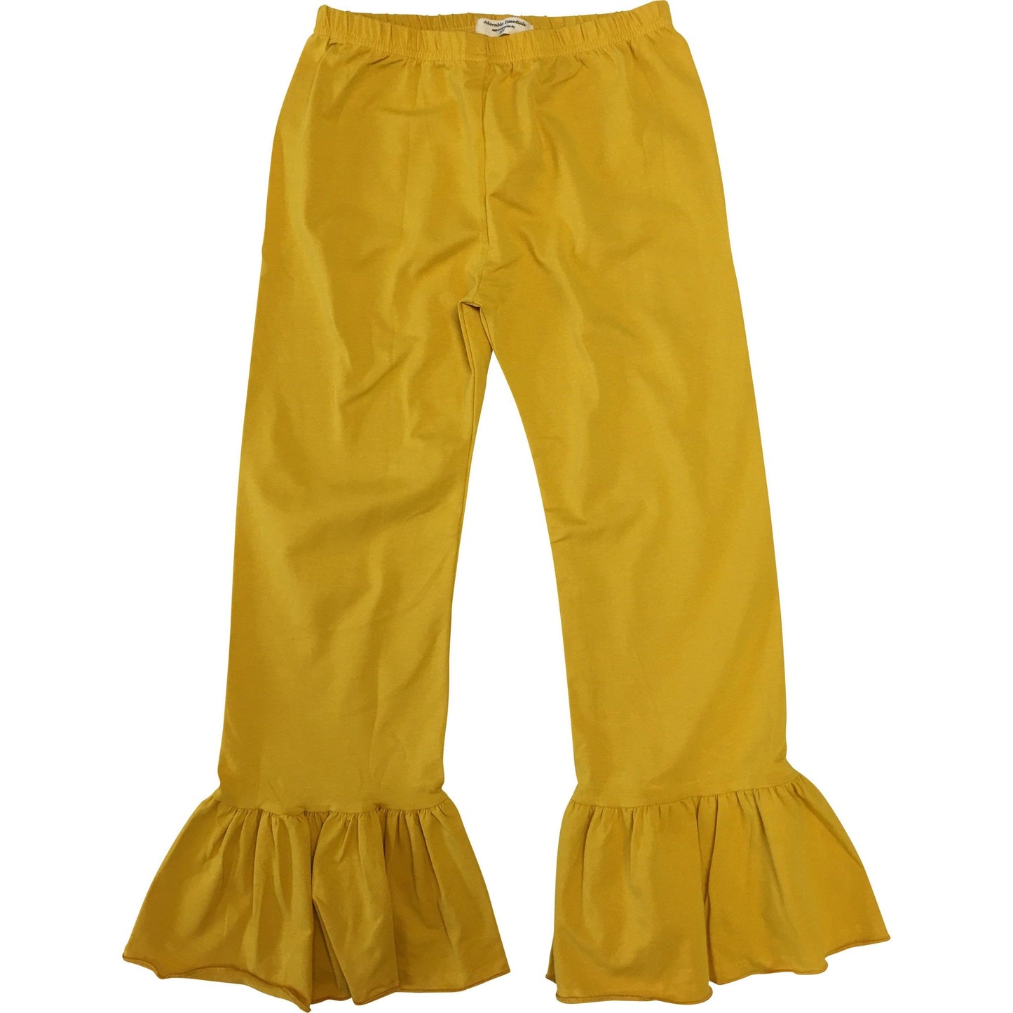 Girls Single Ruffle Pants - Several Colors
