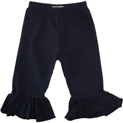 Girls Single Ruffle Pants - Several Colors