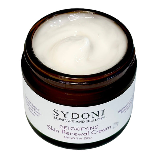 MOST LOVED! DETOXIFYING SKIN RENEWAL CREAM WITH LAVENDER AND PEONY FLOWER Net. Wt. 2oz. (57g)