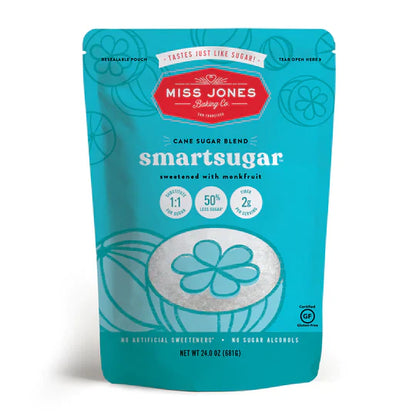 Miss Jones Baking Co - Smartsugar Canegr Blend (Pack of 6 - 24 Oz.)