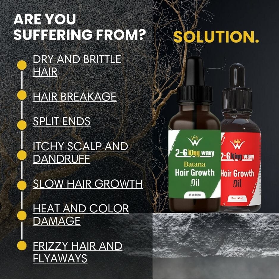 Hair Growth Oil for Scalp, Waves & Coarse Hair