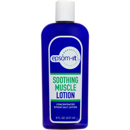 Epsom Salt Muscle Recovery Lotion - Fast-Acting Relief - 8 Ounces