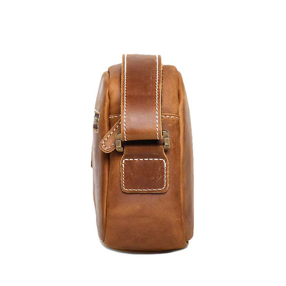 Soren Vintage Leather Crossbody Bag Sling | Versatile and Durable Leather Bag