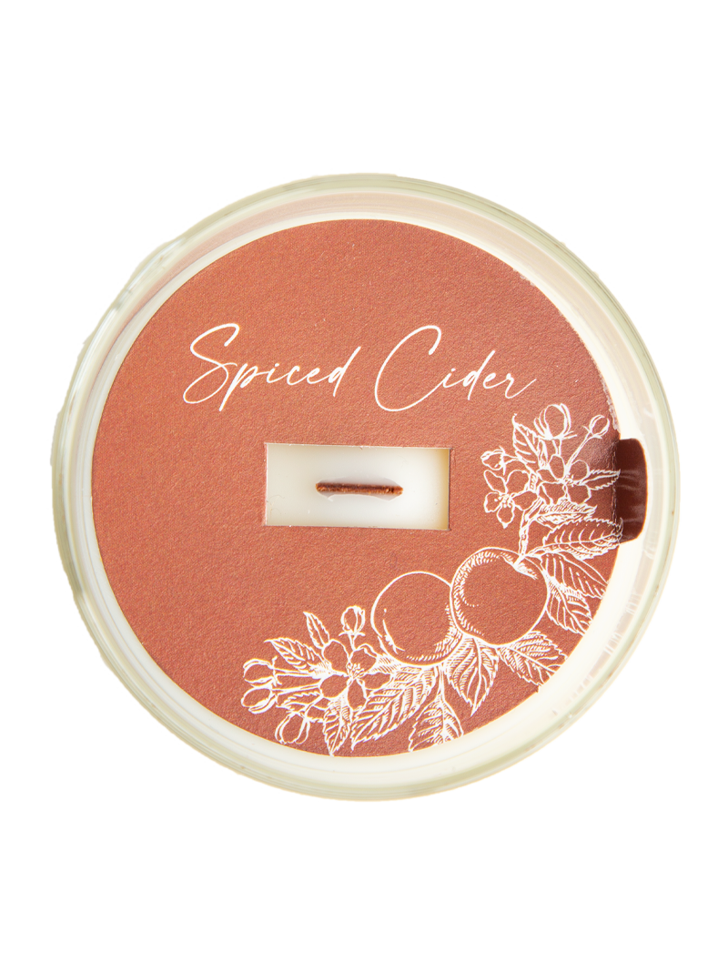 Spiced Cider 7.5 oz Wooden Wick Candle