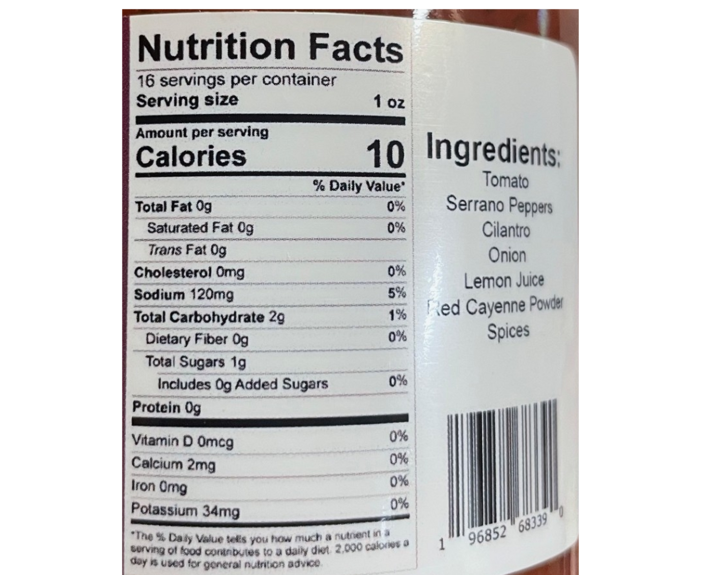 Spicy Salsa 16 oz