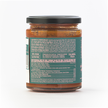 Famiglia Crispino Grilled Vegetable Pasta Sauce — Roasted Italian Veggie Sugo