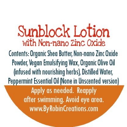 SPF 30 Broad Spectrum Mineral Sunblock Lotion - 100% Reef Safe