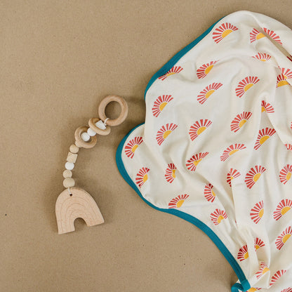 GOTS Certified Organic Cotton Blanket - Sunrise