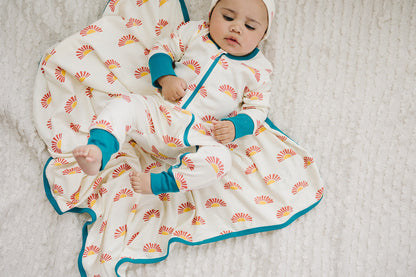 GOTS Certified Organic Cotton Zippy - Sunrise