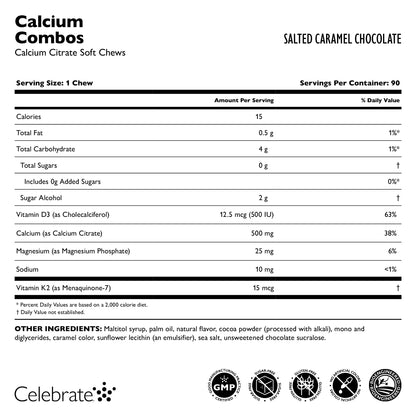 Calcium Citrate Soft Chew Combos