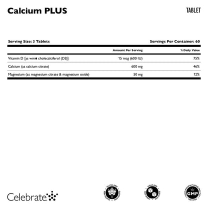 Calcium PLUS Calcium Citrate Tablets
