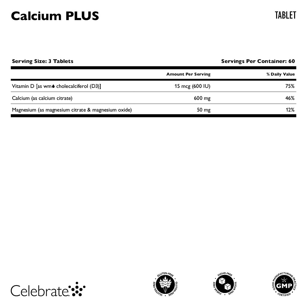 Calcium PLUS Calcium Citrate Tablets