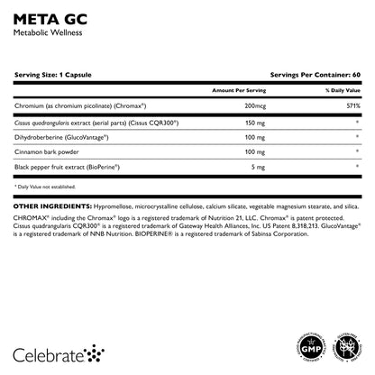 META GC Metabolic Health Supplement