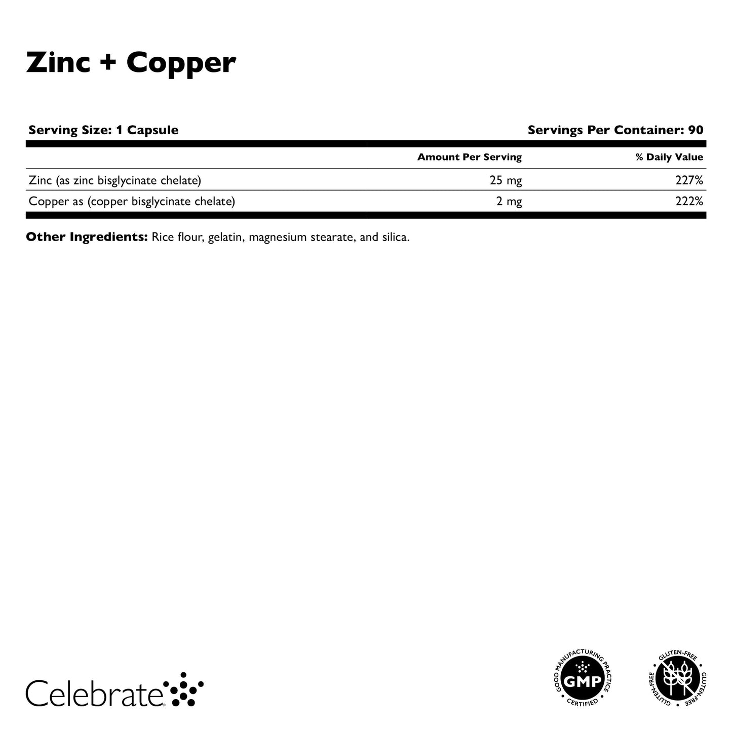 Zinc + Copper
