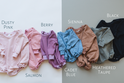 Big Sister Sweatshirt Romper - more colors