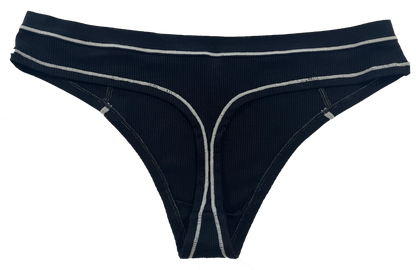 Modal Thong with Contrast Stitch
