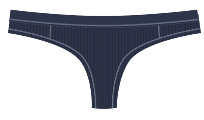 Modal Thong with Contrast Stitch