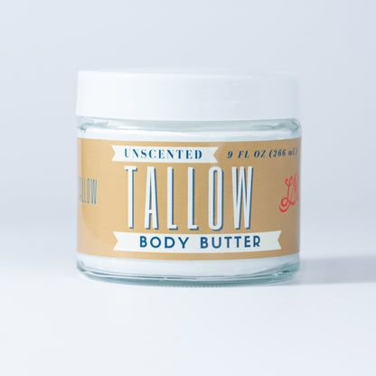 Unscented Tallow Body Butter