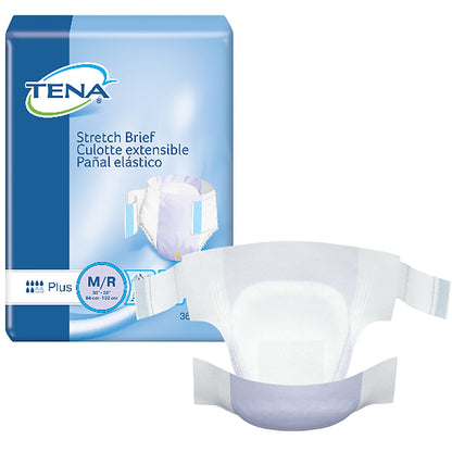 TENA Stretch Plus Incontinence Briefs